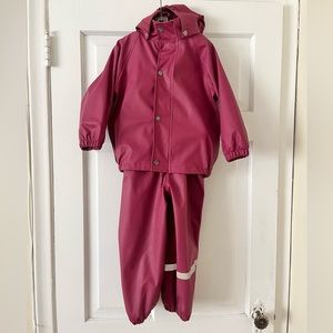 Kuling kids rain suit 2-4 Y